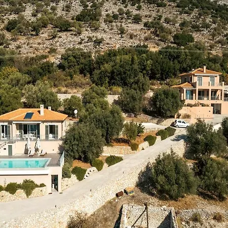 Delightful Kefalonia - 2 Bedrooms - Olive Grove - Private Pool And Phenomenal Sea Views - Agia Efimia Villa *